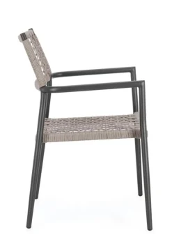 Clearance Bizzotto SEDIA C-BR CALETA ANTRACITE/KHAKI