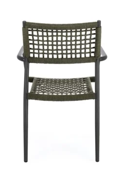 Bizzotto SEDIA C-BR CALETA ANTRACITE/VERDE