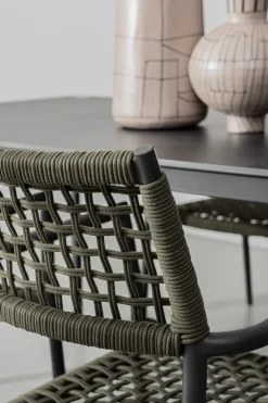 Bizzotto SEDIA C-BR CALETA ANTRACITE/VERDE