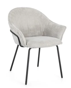 Sale Bizzotto SEDIA C-BR CASSIDY NERO/GRIGIO CHIARO