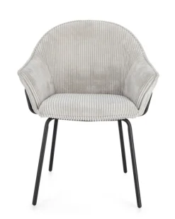 Sale Bizzotto SEDIA C-BR CASSIDY NERO/GRIGIO CHIARO