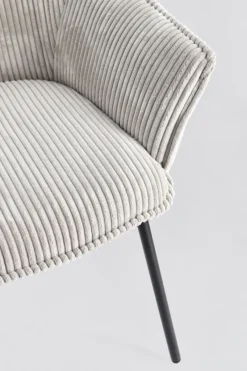 Sale Bizzotto SEDIA C-BR CASSIDY NERO/GRIGIO CHIARO