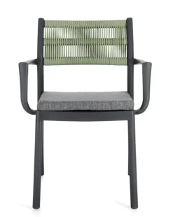 Sale Bizzotto SEDIA C-BR C-C ALVIN ANTRACITE/VERDE