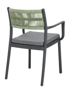 Sale Bizzotto SEDIA C-BR C-C ALVIN ANTRACITE/VERDE