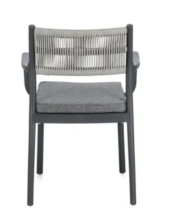 Hot Bizzotto SEDIA C-BR C-C ALVIN ANTRACITE/GRIGIO CH