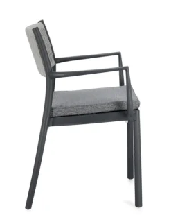 Hot Bizzotto SEDIA C-BR C-C ALVIN ANTRACITE/GRIGIO CH