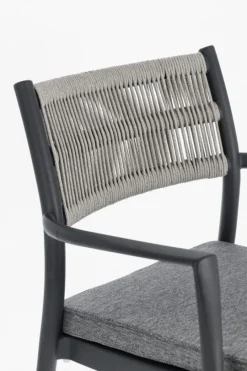 Hot Bizzotto SEDIA C-BR C-C ALVIN ANTRACITE/GRIGIO CH