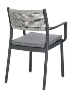 Hot Bizzotto SEDIA C-BR C-C ALVIN ANTRACITE/GRIGIO CH