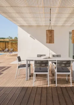 Clearance Bizzotto SEDIA C-BR C-C ALVIN BIANCO/GRIGIO CH.