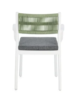New Bizzotto SEDIA C-BR C-C ALVIN BIANCO/VERDE