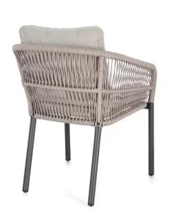 Discount Bizzotto SEDIA C-BR C-C GALDANA ANTRACITE/KHAKI