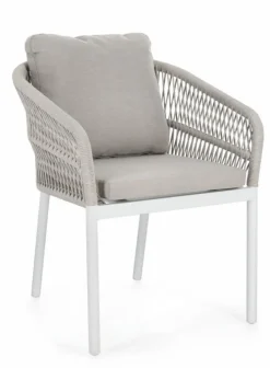 Bizzotto SEDIA C-BR C-C GALDANA BIANCO