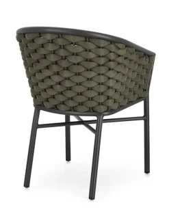 Online Bizzotto SEDIA C-BR C-C MARGALIDA ANTRACITE/VERDE