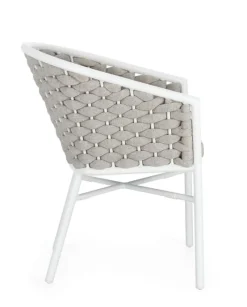 Best Bizzotto SEDIA C-BR C-C MARGALIDA BIANCO