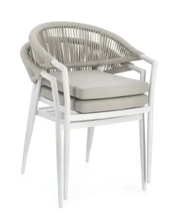 Clearance Bizzotto SEDIA C-BR C-C MILLOR BIANCO