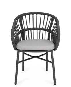 Online Bizzotto SEDIA C-BR C-C ODIVELAS ANTRACITE