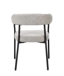 Online Bizzotto SEDIA C-BR GIAELE NERO/TORTORA