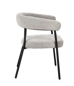 Online Bizzotto SEDIA C-BR GIAELE NERO/TORTORA