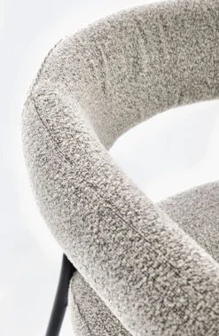 Online Bizzotto SEDIA C-BR GIAELE NERO/TORTORA