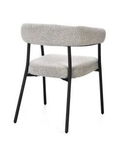 Online Bizzotto SEDIA C-BR GIAELE NERO/TORTORA