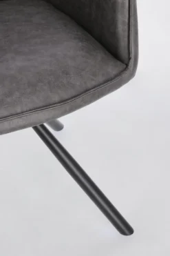 Discount Bizzotto SEDIA C-BR GIREV.BREVAL GRIGIO