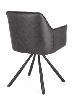 Discount Bizzotto SEDIA C-BR GIREV.BREVAL GRIGIO