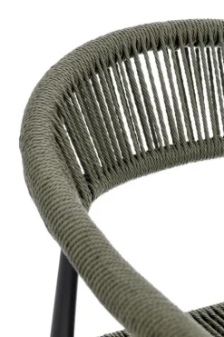 Bizzotto SEDIA C-BR JANDIA ANTRACITE/VERDE