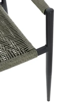 Online Bizzotto SEDIA C-BR JANDIA ANTRACITE/VERDE