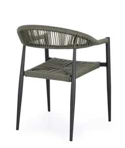 Online Bizzotto SEDIA C-BR JANDIA ANTRACITE/VERDE