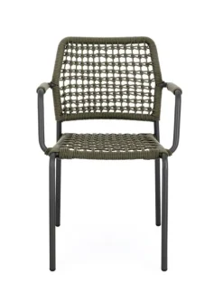 Clearance Bizzotto SEDIA C-BR RAJADA ANTRACITE/VERDE