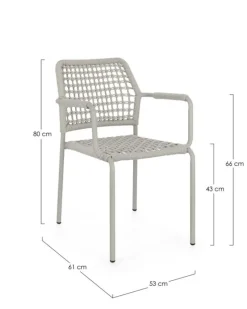 Outlet Bizzotto SEDIA C-BR RAJADA SATURN