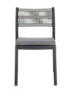 Clearance Bizzotto SEDIA C-C ALVIN ANTRACITE/GRIGIO CHIARO