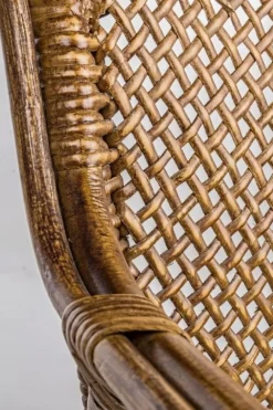 Sale Bizzotto SEDIA CON BRACCIOLI IN FIBRE NATURALI MIELE - EDELINA