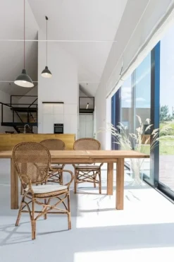 Sale Bizzotto SEDIA CON BRACCIOLI IN FIBRE NATURALI MIELE - EDELINA