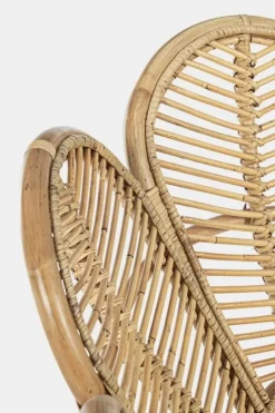 Discount Bizzotto SEDIA CON BRACCIOLI IN FIBRE NATURALI - FLORES