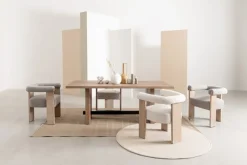 Best Bizzotto SEDIA EFFETTO BOUCLE' NATURALE GRIGIO - AGAPE