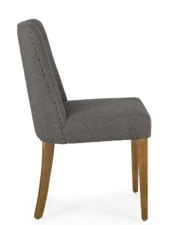 Best Bizzotto SEDIA EFFETTO BOUCLE' GRIGIO - BEATRIZ