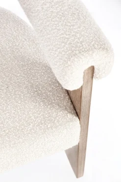 Bizzotto SEDIA EFFETTO BOUCLE' NATURALE - AGAPE