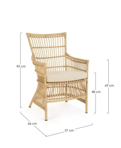 Bizzotto SEDIA IN ALLUMINIO - ADELMA