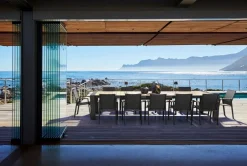 Outlet Bizzotto SEDIA IN ALLUMINIO ANTRACITE GK52 - CAMERON