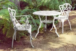 New Bizzotto SEDIA IN ALLUMINIO BIANCA - VICTORIA