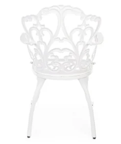 New Bizzotto SEDIA IN ALLUMINIO BIANCA - VICTORIA