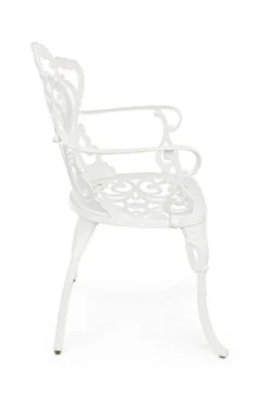 New Bizzotto SEDIA IN ALLUMINIO BIANCA - VICTORIA