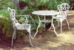 New Bizzotto SEDIA IN ALLUMINIO BIANCA - VICTORIA