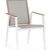 New Bizzotto SEDIA IN ALLUMINIO BIANCO GK50 - CAMERON