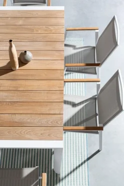 New Bizzotto SEDIA IN ALLUMINIO BIANCO GK50 - CAMERON