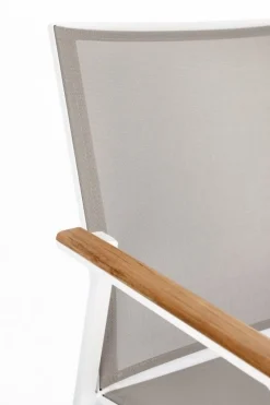 New Bizzotto SEDIA IN ALLUMINIO BIANCO GK50 - CAMERON