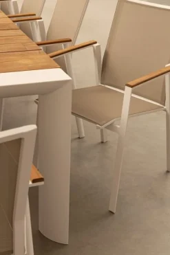 New Bizzotto SEDIA IN ALLUMINIO BIANCO GK50 - CAMERON