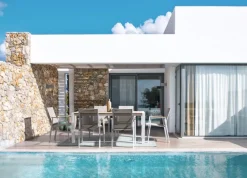 New Bizzotto SEDIA IN ALLUMINIO BIANCO GK50 - CAMERON