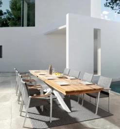 Hot Bizzotto SEDIA IN ALLUMINIO IMPILABILE BIANCO WG20 - JALISCO